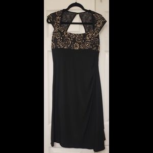 NWOT Black Embellished Dress